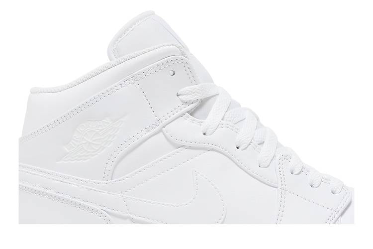 Jordan 1 Mid Triple White (2022/2023)