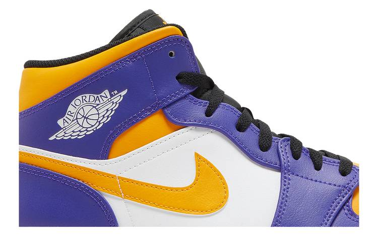 Jordan 1 Mid Lakers (2022)