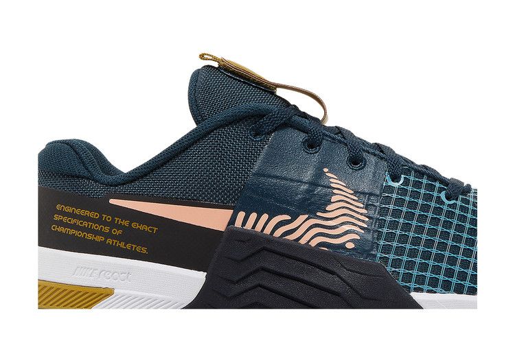 Nike Metcon 8 Armory Navy Obsidian Cerulean Arctic Orange