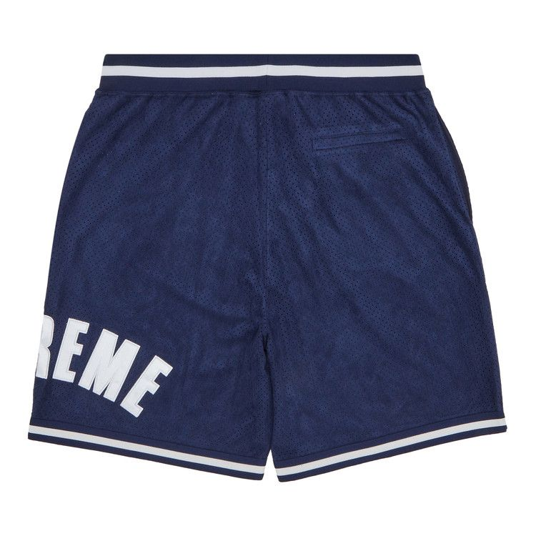 Supreme Ultrasuede Mesh Short 'Navy'