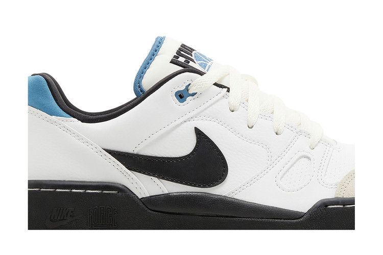 Nike Full Force Low White Black Aegean Storm
