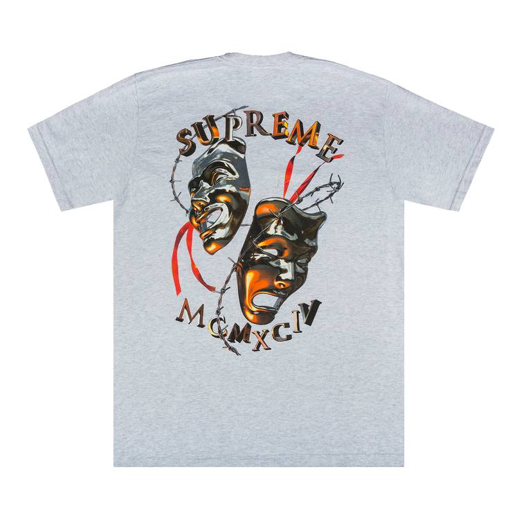 Supreme Laugh Now Tee 'Ash Grey'