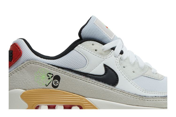 Nike Air Max 90 SE Swoosh Fiber White