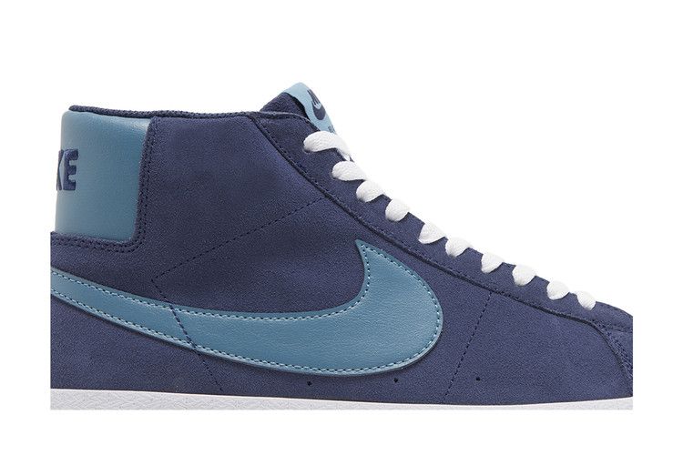 Nike SB Zoom Blazer Mid Midnight Navy Noise Aqua