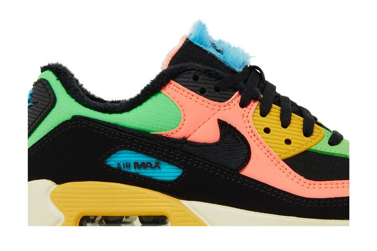 Nike Air Max 90 Atomic Pink Solar Flare (Women's)