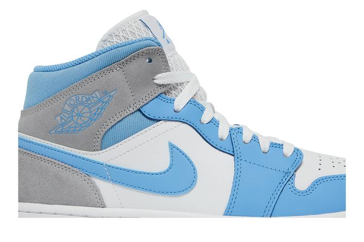 Jordan 1 Mid University Blue Grey