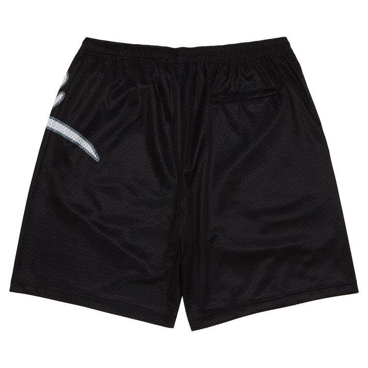 Supreme Big Script Mesh Short 'Black'