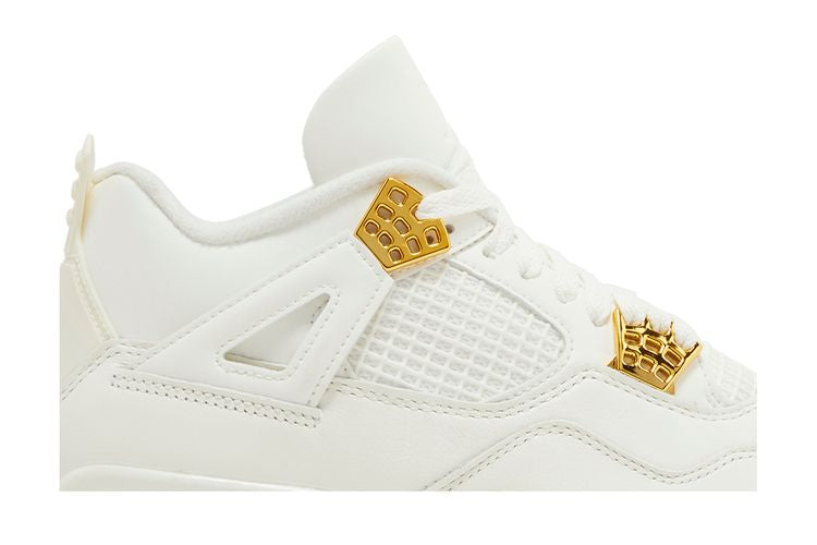 Jordan 4 Retro Metallic Gold (Women's)