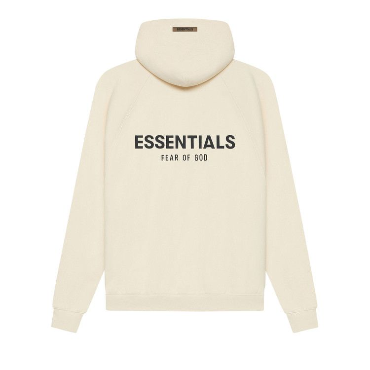 Fear of God Essentials Pull-Over Hoodie 'Buttercream'