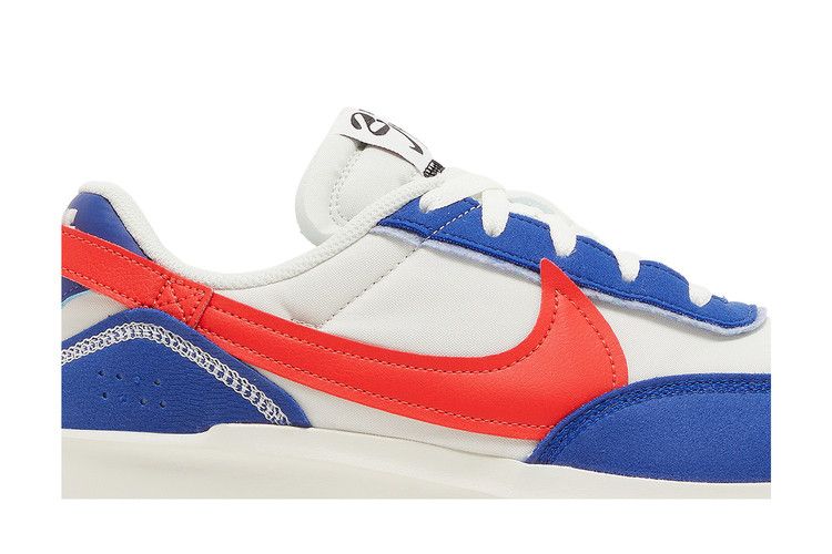 Nike Waffle Debut Swoosh Habanero Red Old Royal
