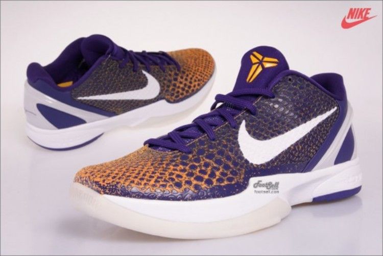 Nike Kobe 6 Lakers Gradient Away