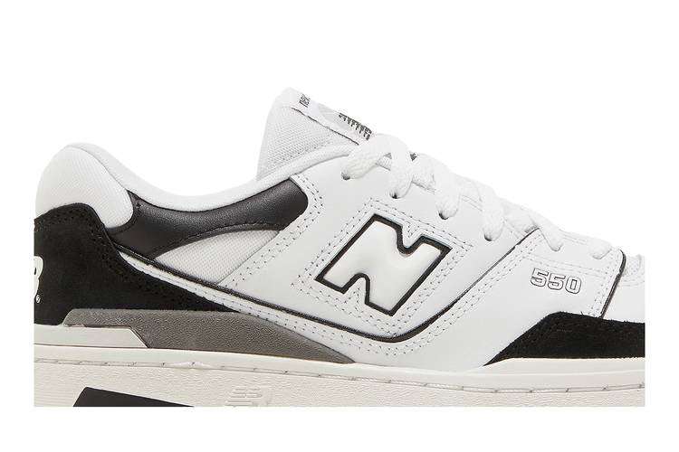 New Balance 550 White Black Rain Cloud (GS)