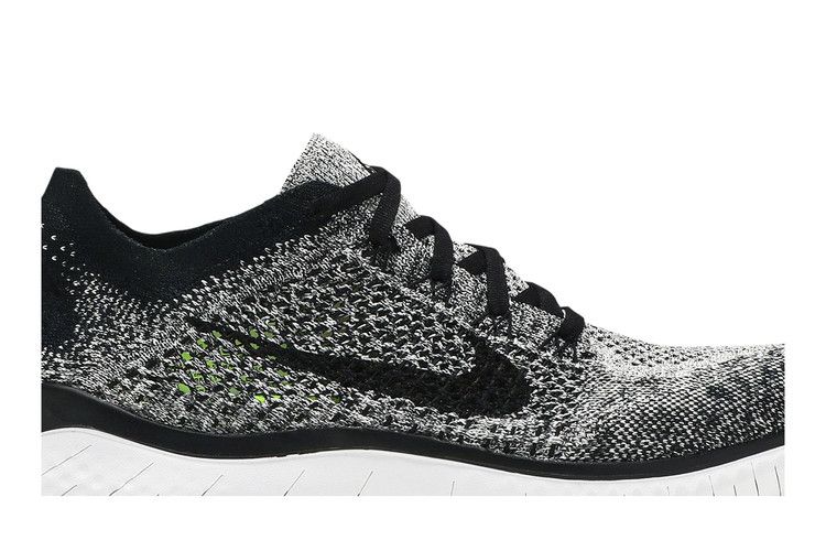 Nike Free RN Flyknit 2018 Black White Ombre