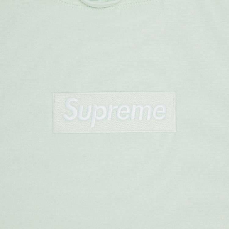 Supreme Box Logo Hooded Sweatshirt 'Light Green'