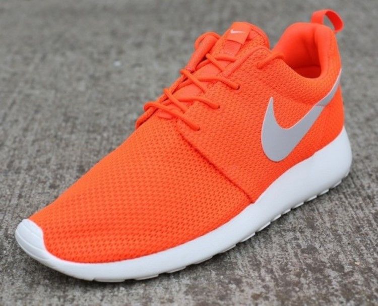 Nike Roshe Run Total Crimson Gamma Grey