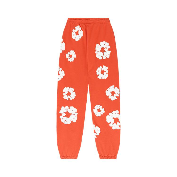 Denim Tears The Cotton Wreath Sweatpants 'Orange'