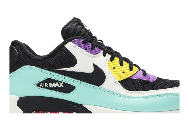 Nike Air Max 90 Black Bright Violet White