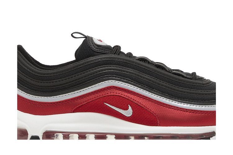 Nike Air Max 97 SE Black Silver Varsity Red (GS)