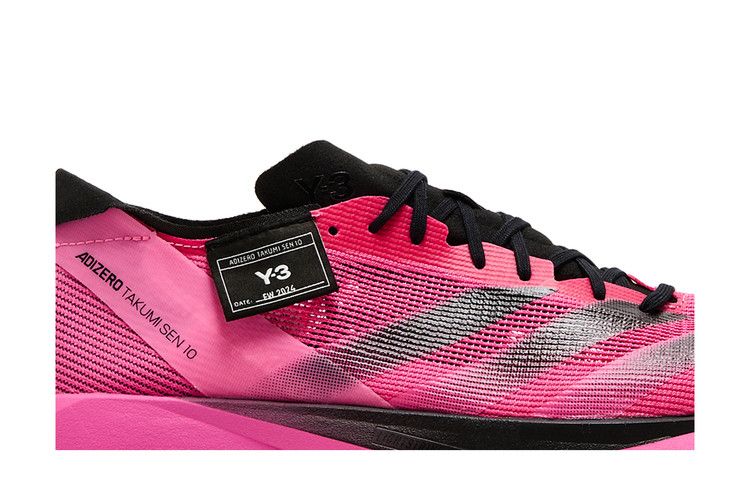 adidas Y-3 Takumi Sen 10 Semi Solar Pink Core Black