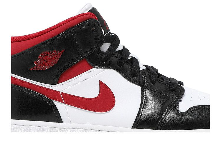 Jordan 1 Mid Gym Red Black White (GS)