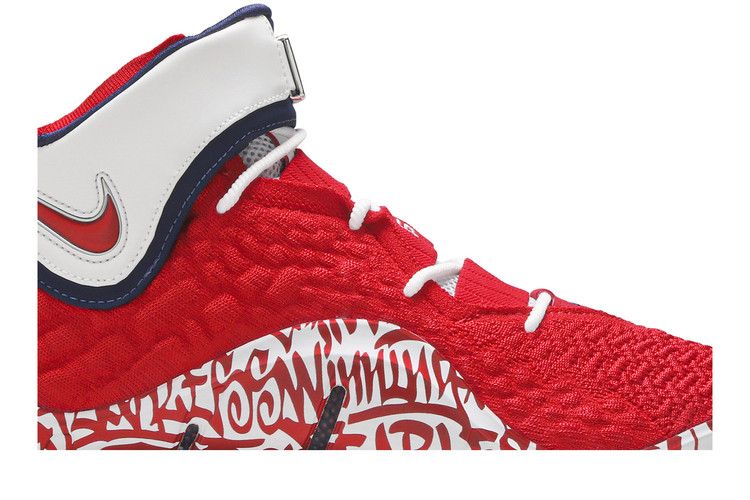 Nike LeBron 17 Graffiti Remix Red