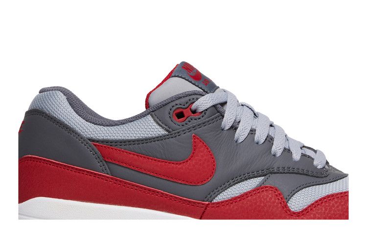 Nike Air Max1 Essential Wolf Grey/Gym Red-Dark Grey