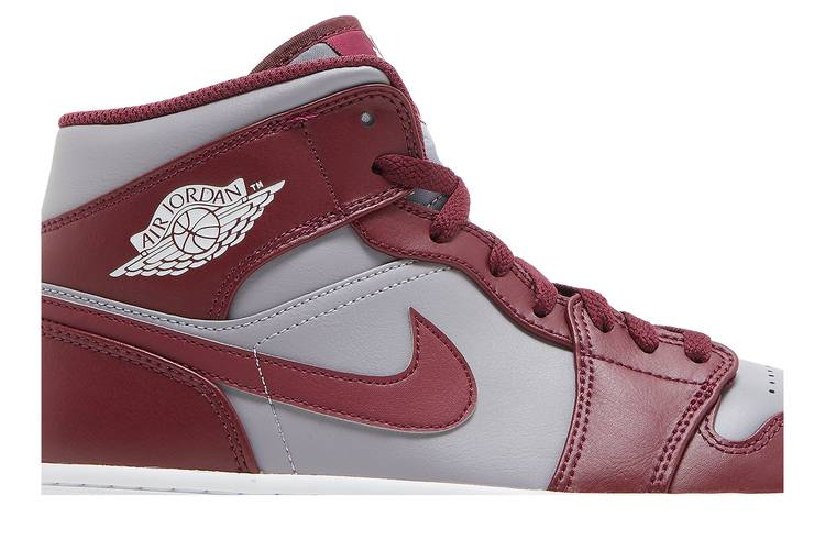 Jordan 1 Mid Cherrywood Red