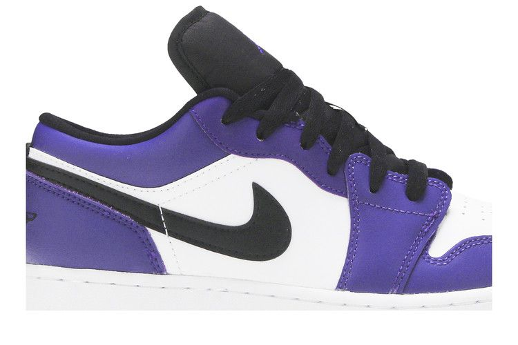 Jordan 1 Low Court Purple White (GS)