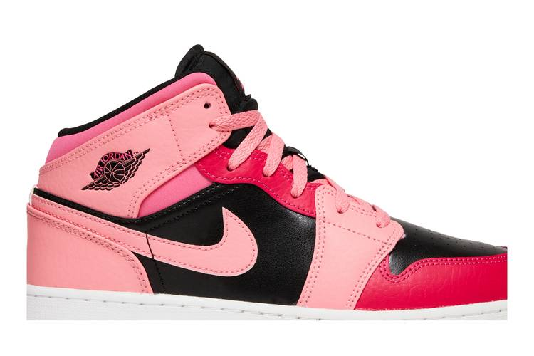 Jordan 1 Mid Coral Chalk (GS)