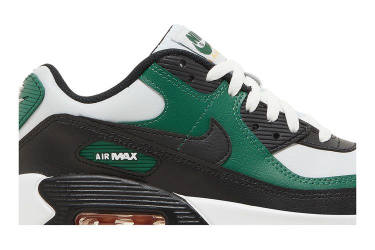 Nike Air Max 90 Leather Pure Platinum Gorge Green (GS)