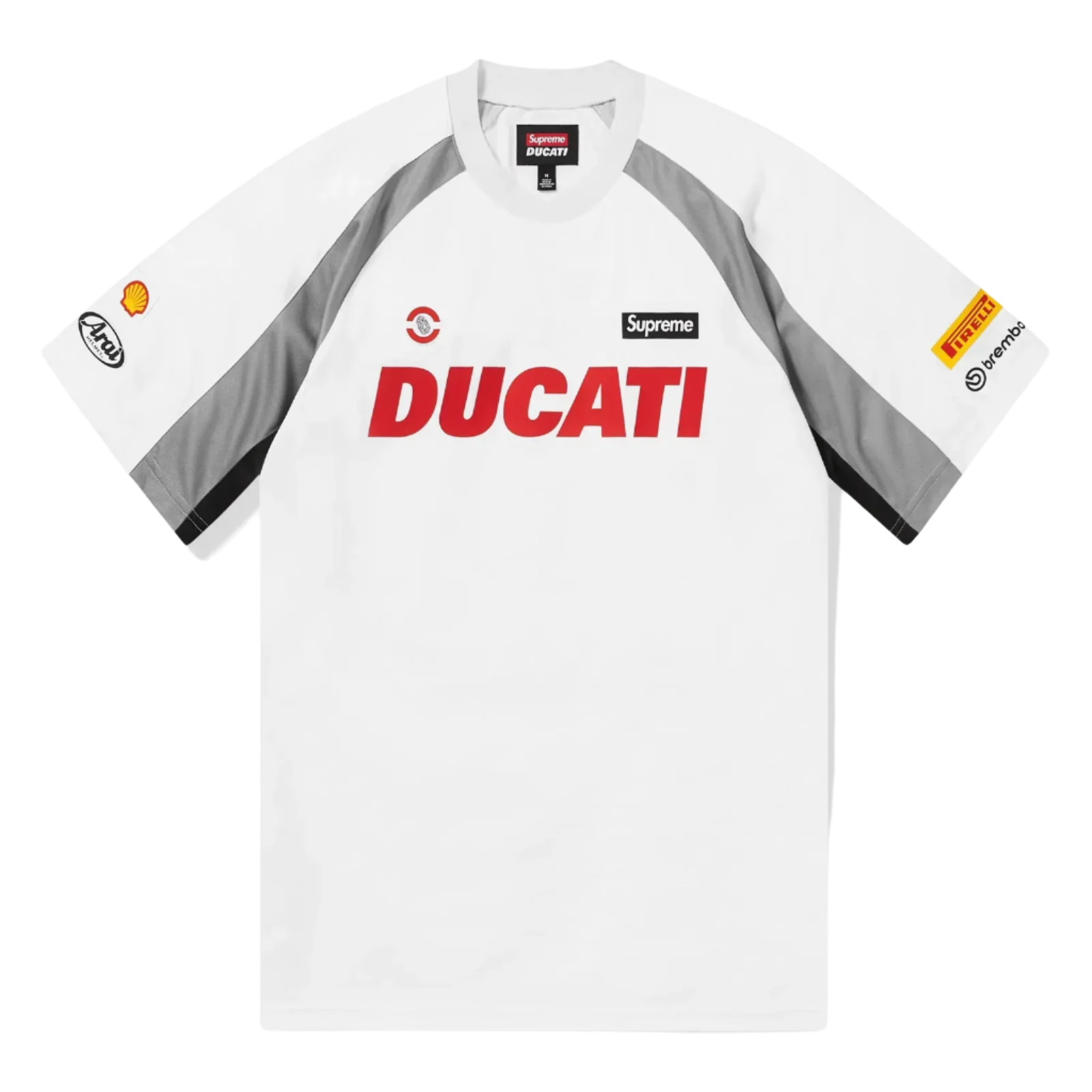 シュプリーム　ドゥカティ　Soccer Jersey Ｌ ホワイト Supreme Ducati Soccer Jersey White – Side Kicks