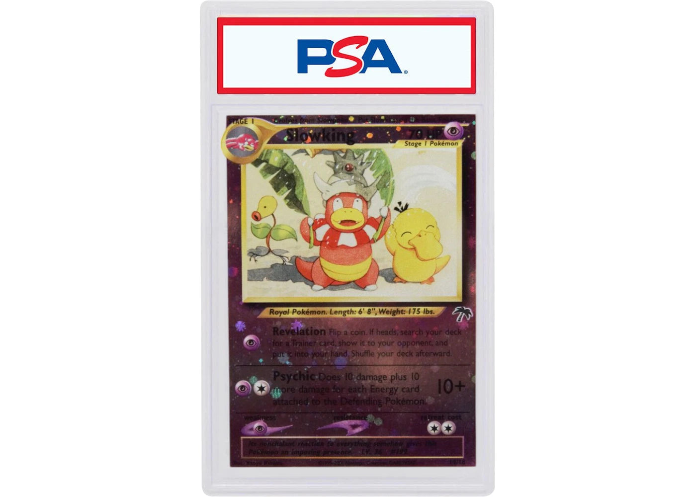 2001 Pokemon Southern Islands Promo 14 Slowking-Holo (PSA or BGS Graded)