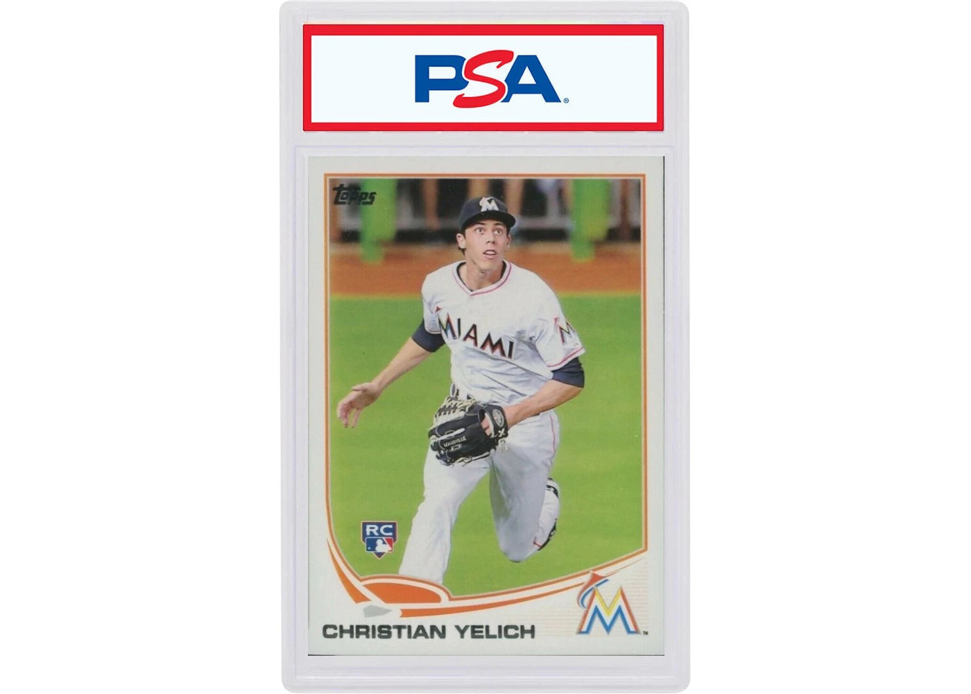 2013 Topps Update Us290 Christian Yelich (PSA or BGS Graded)