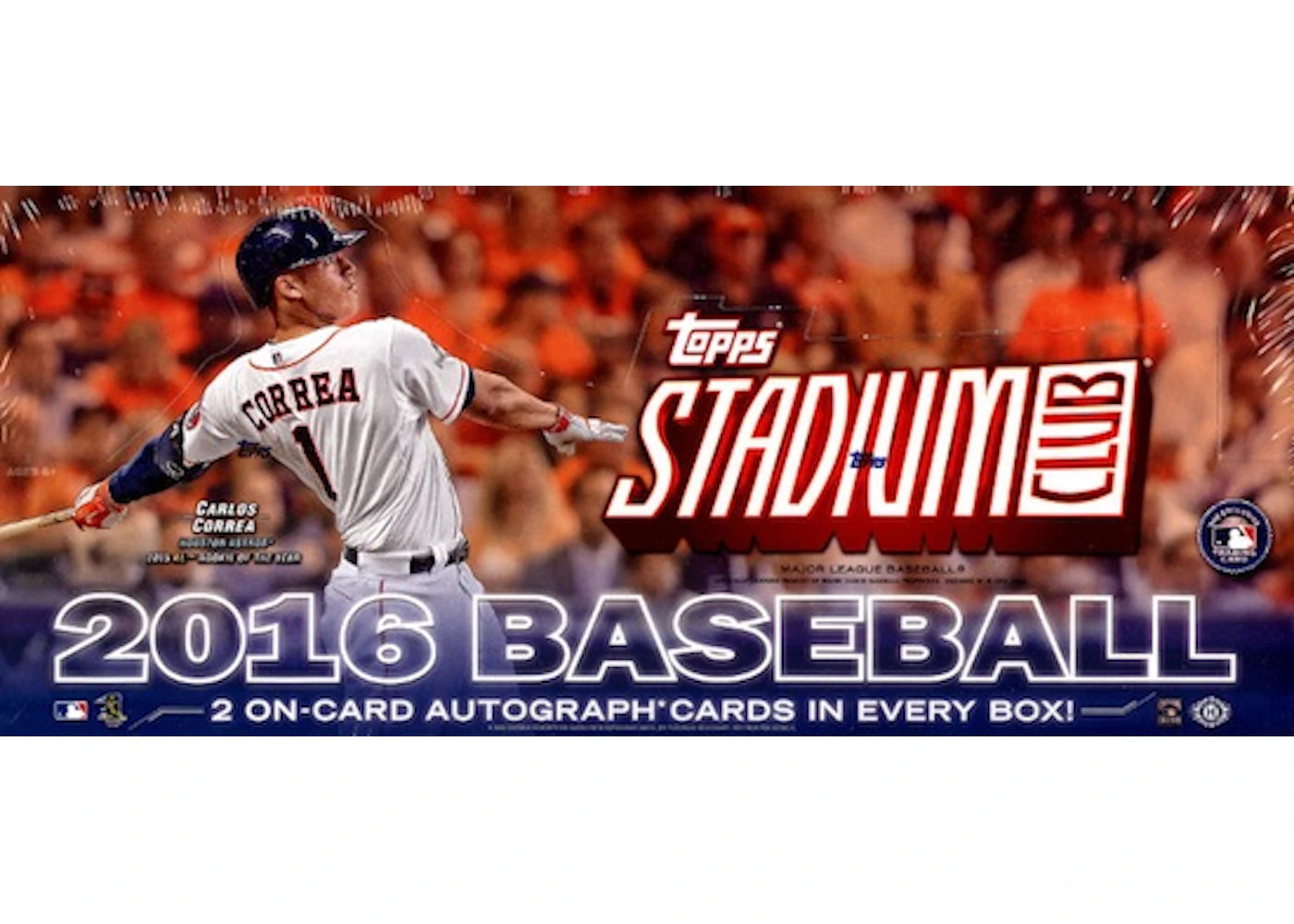 2016 Topps Stadium Club Baseball Hobby Box