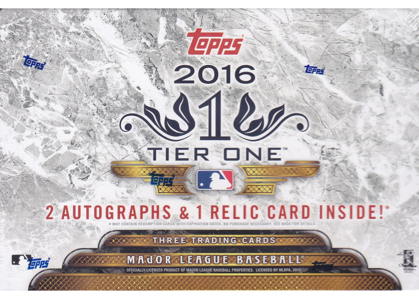 2016 Topps Tier One Baseball Hobby Box