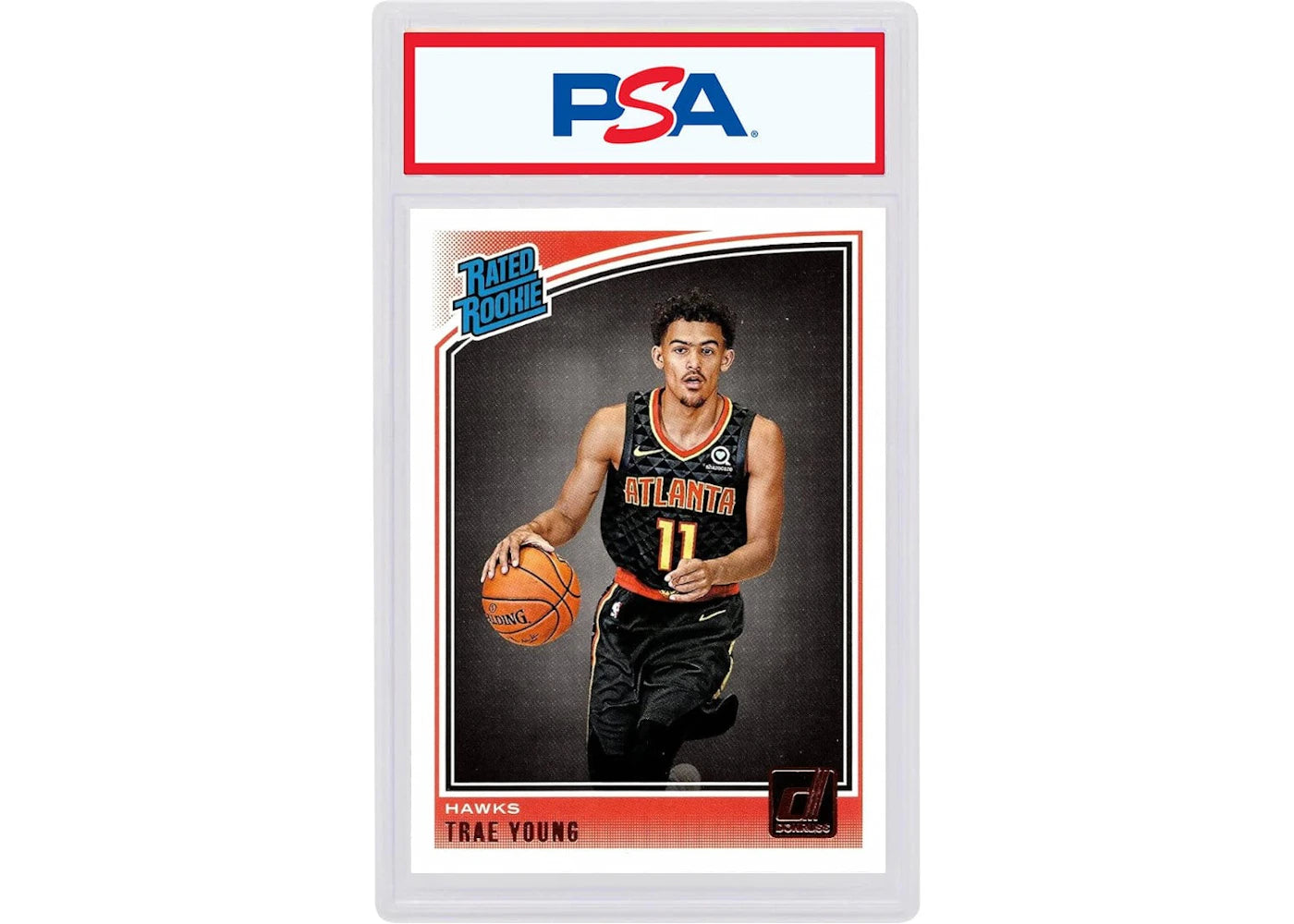 2018 Panini Donruss 198 Trae Young (PSA or BGS Graded)