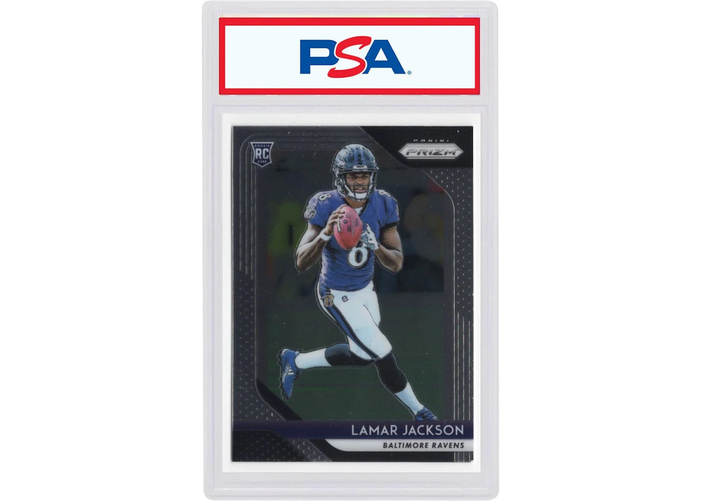 2018 Panini Prizm 212 Lamar Jackson (PSA or BGS Graded)