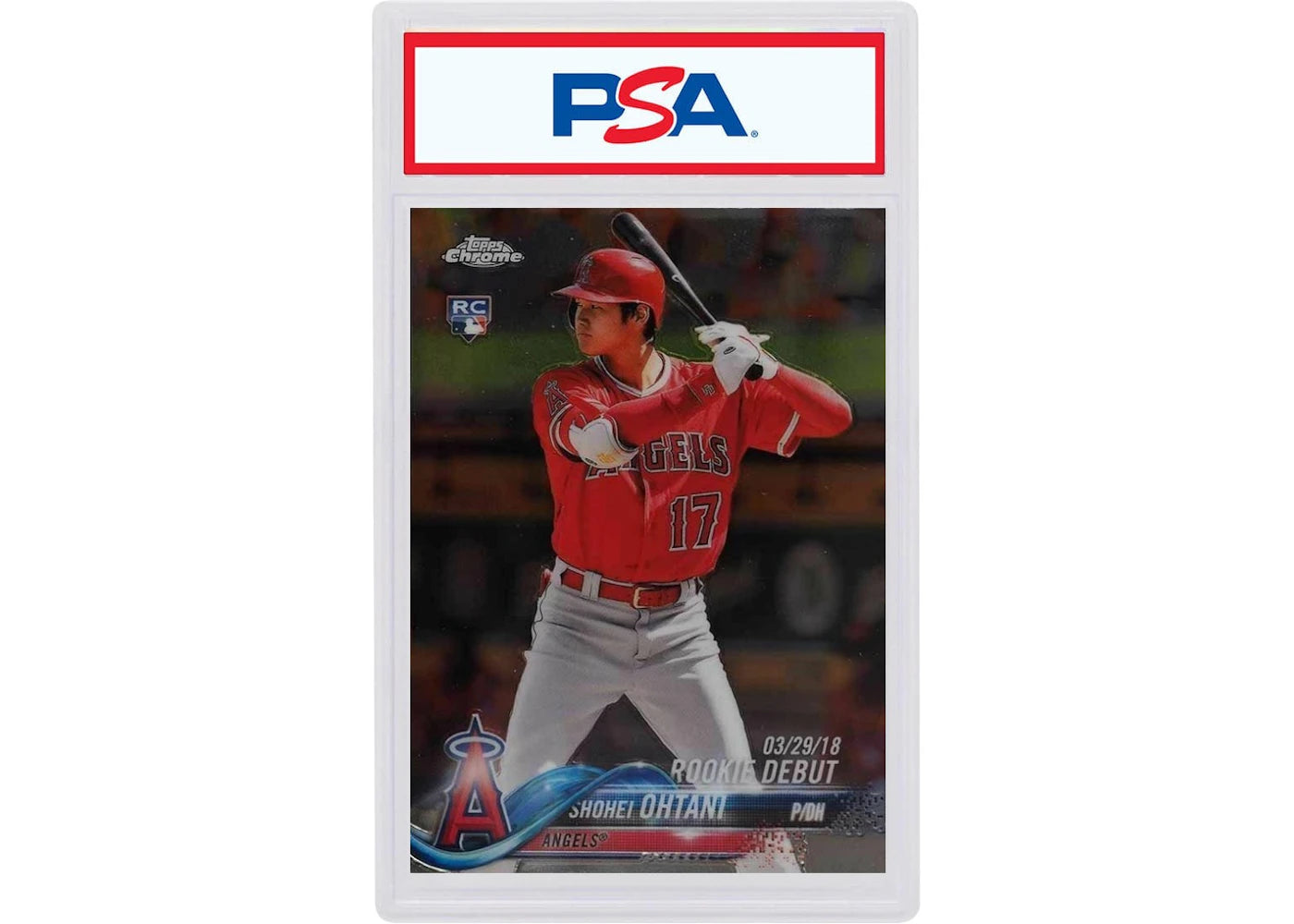 2018 Topps Chrome Update HMT32 Shohei Ohtani (PSA or BGS Graded)
