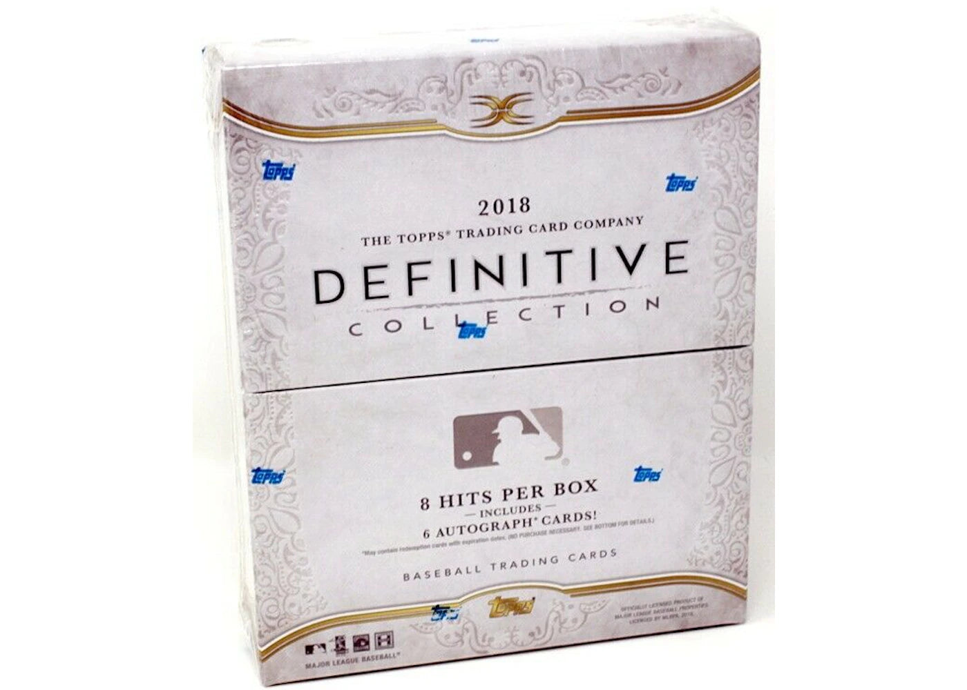 2018 Topps Definitive Collection Baseball Hobby Box
