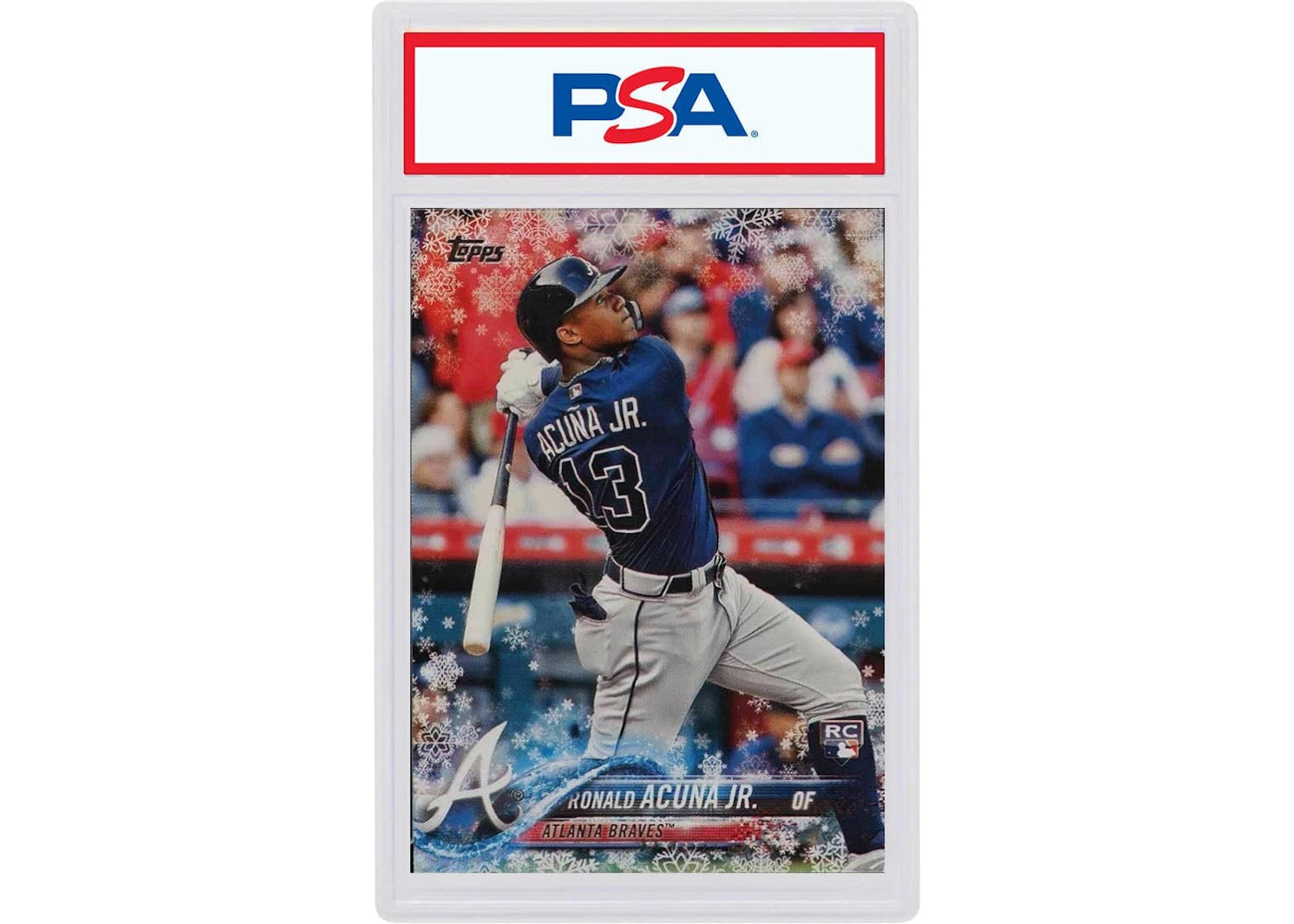 2018 Topps Holiday 50 Ronald Acuna Jr. (PSA or BGS Graded)