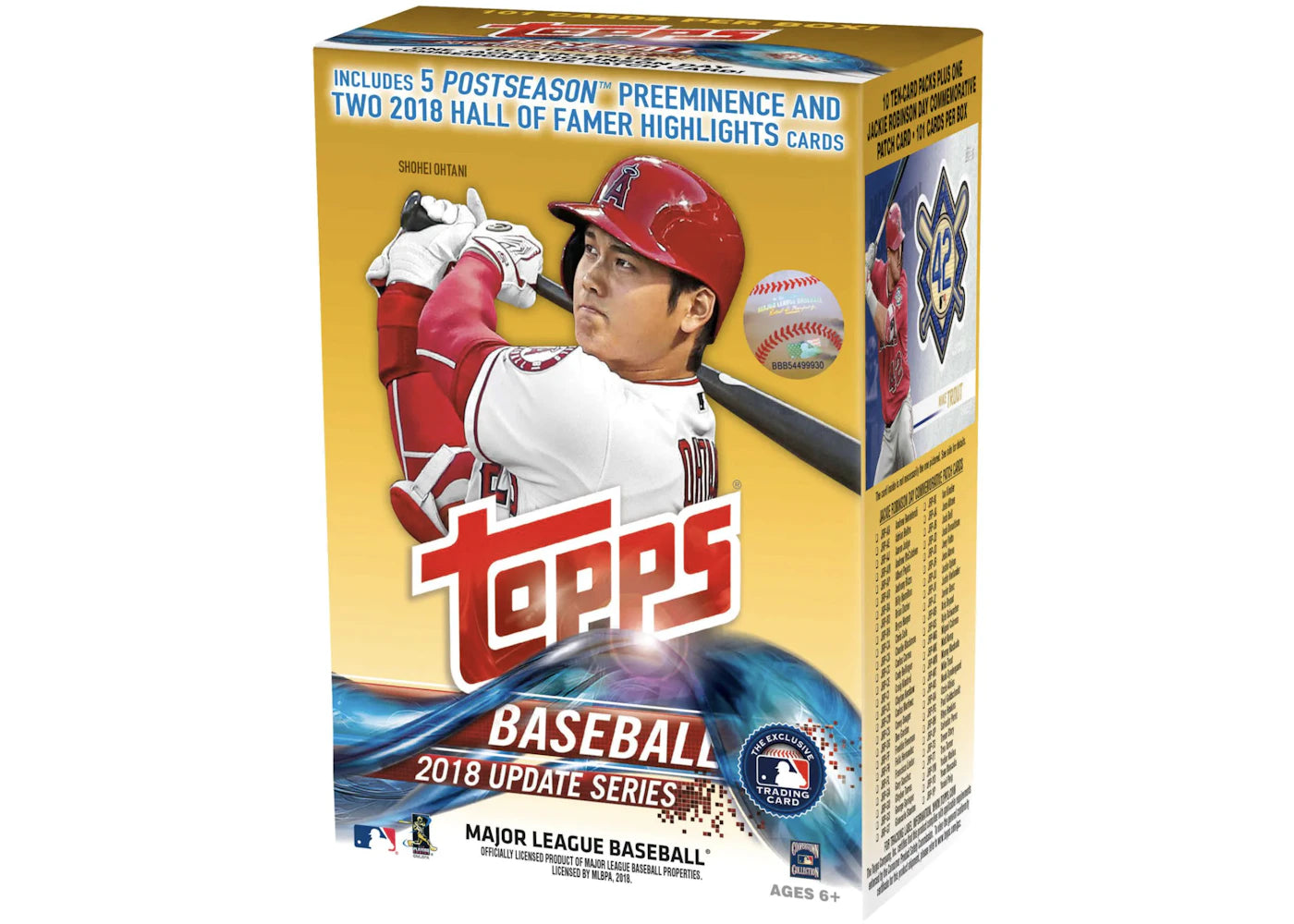 2018 Topps Update Baseball Blaster Box
