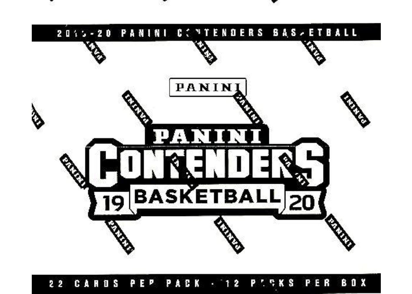 2019-20 Panini Contenders Basketball Cello Fat Pack Box