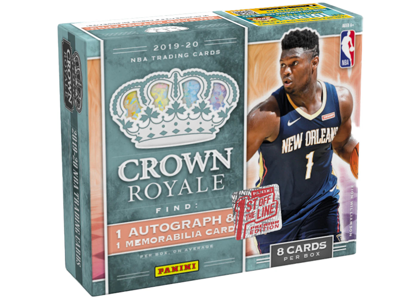 2019-20 Panini Crown Royale Basketball 1st Off The Line Premium Edition Box