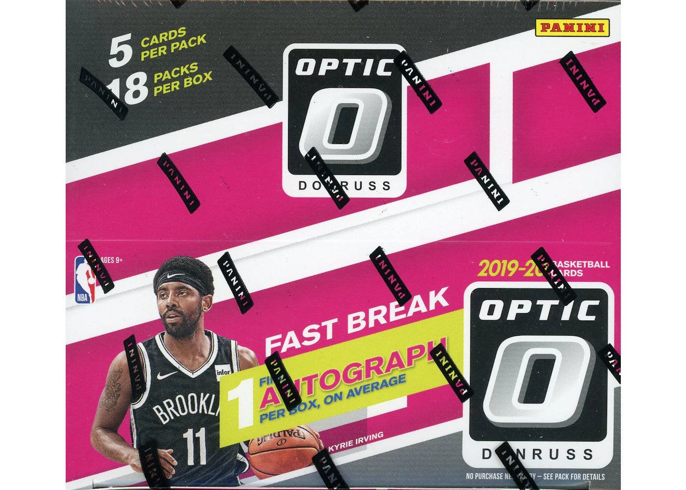 2019-20 Panini Donruss Optic Basketball Fast Break Box