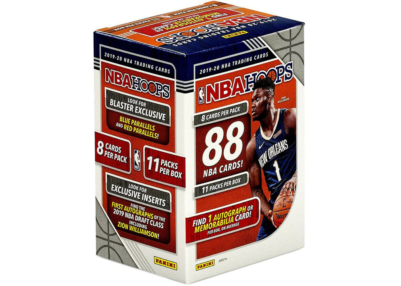 2019-20 Panini NBA Hoops Basketball Blaster Box