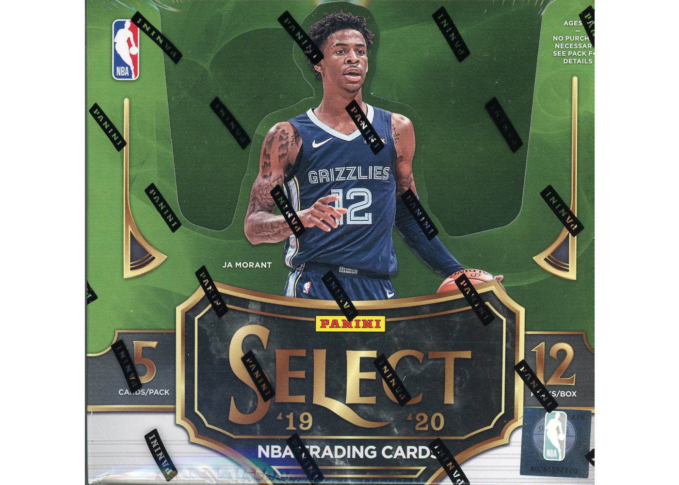 2019-20 Panini Select Basketball Hobby Box