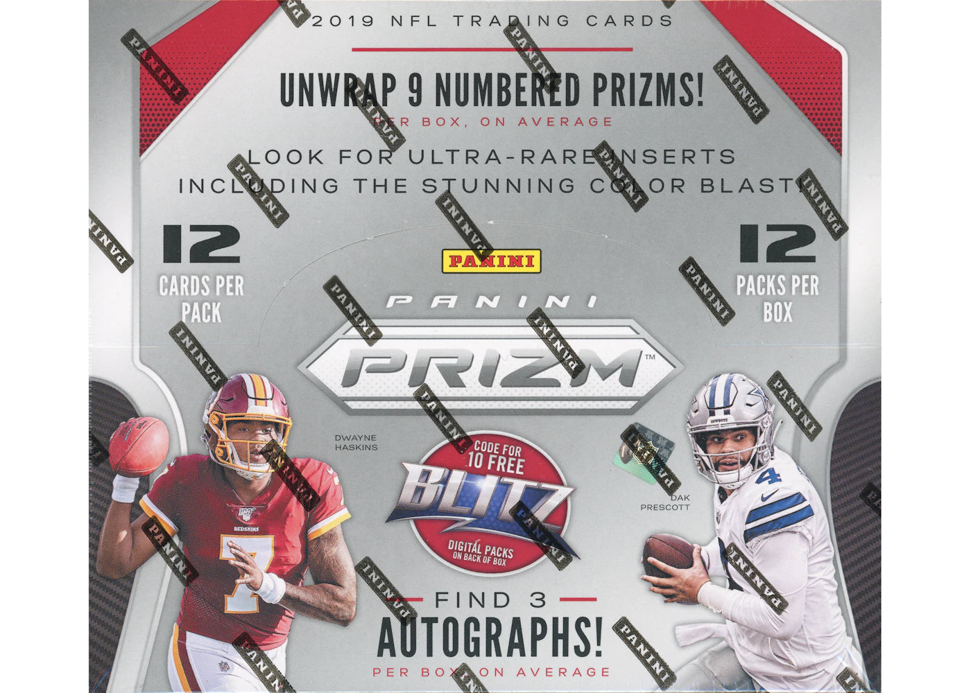 2019 Panini Prizm Football Hobby Box