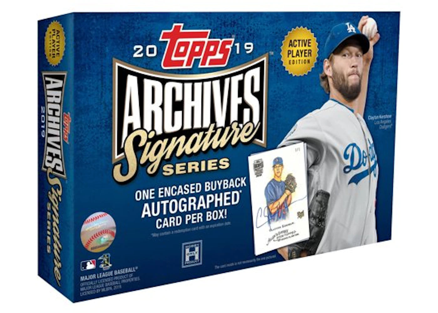 2019 Topps Archives Signature Series Baseball Hobby Box
