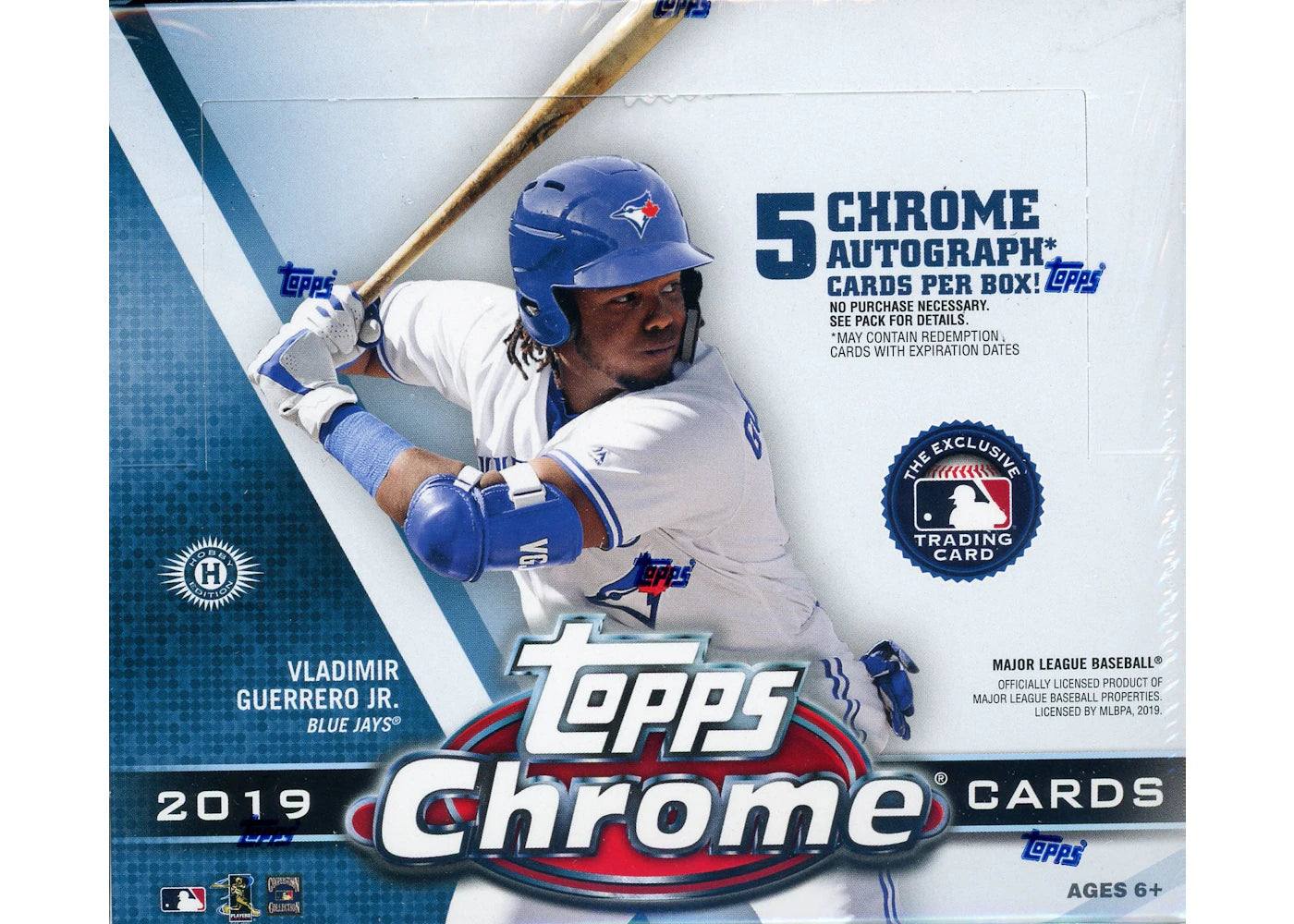 2019 Topps Chrome Baseball Jumbo Box