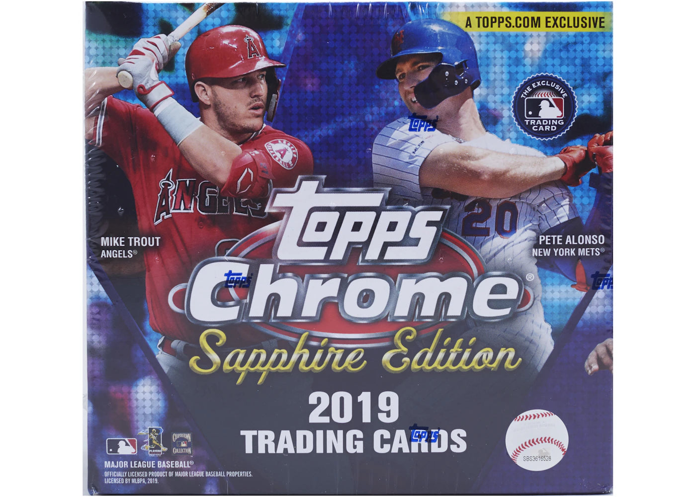 2019 Topps Chrome Baseball Sapphire Edition Box